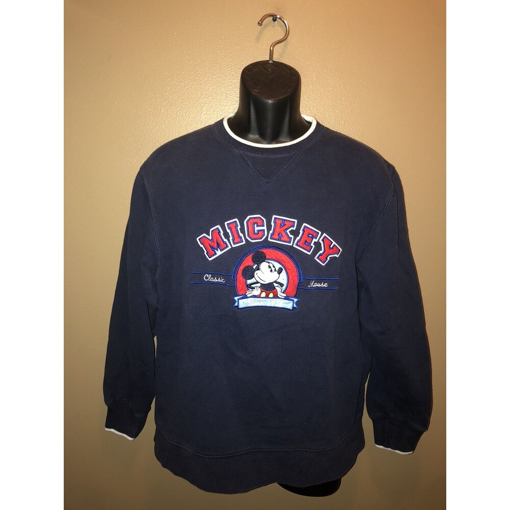 RARE 90’s Vintage Walt DisneyWorld Mickey Mouse Sweatshirt Since 1928 Classic S